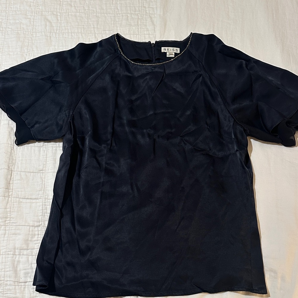 Reiss Midnight Blue Blouse